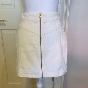 Wild Fable Cream Corduroy Skirt